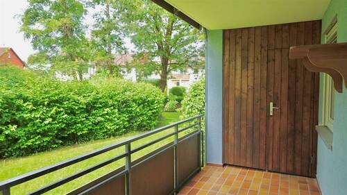 Loggia mit Abstellraum - 