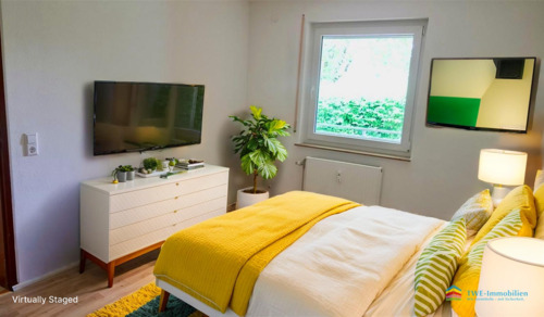 KI kleines Schlafzimmer - 