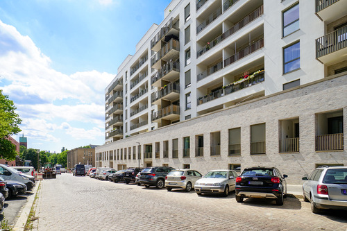 Blick in die Straße - 