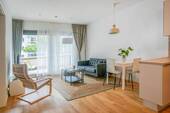 Wohnbereich - 2 Zimmer Etagenwohnung in Berlin