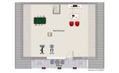 Hinterhaus - Grundriss Dachgeschoss - Wohnung 02 - 