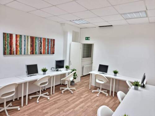 Schreibtischplatz im Co-Working Space - Repräsentativer Co-Working Space in Leverkusen - All-in-Miete