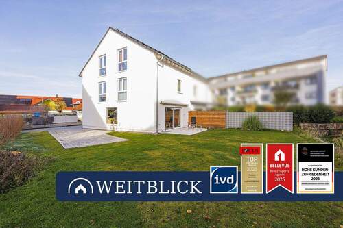 Gartenansicht - WEITBLICK: Wohnen, wo es am schönsten ist!