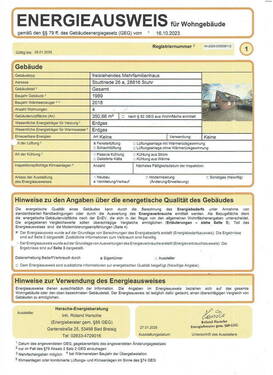 Energieausweis - 