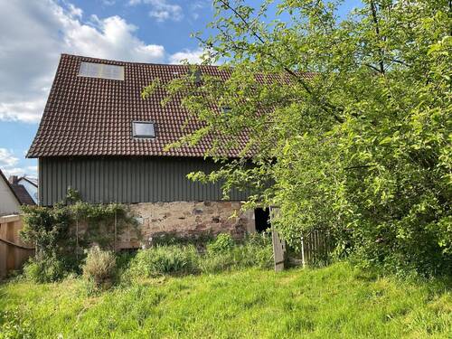 Rückseite Scheunengebäude - 