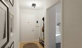 Visualisierung des Eingangsbereiches der Eigentumswohnung - Etagenwohnung mit 102,30 m² in Göhren zum Kaufen