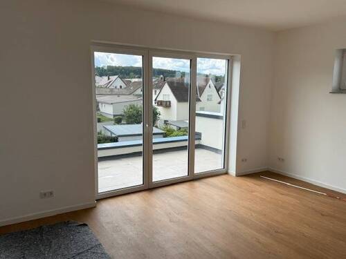 Wohnzimmer - Neubau Dachgeschosswohnung im Ebsdorfergrund Dreihausen
