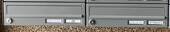 neue Briefkastenanlage - 