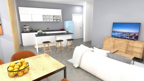 Wohn- und Esszimmer - Provisionsfrei: 2,5?Zi.-Whg. zentral und frisch saniert