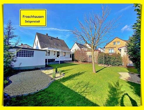 Sofort einziehen! - Renoviert & sofort bezugsfertig – Einfamilienhaus mit Wohlfühlgarten, Brunnen und großer Garage