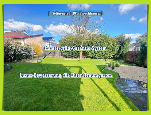 Nachhaltige Gartenbewässerung mit eigenen Brunnen - 4 Zimmer Einfamilienhaus in Seligenstadt