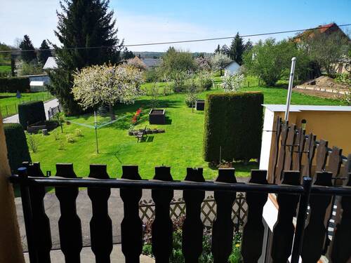Ausblick von Terrasse - 