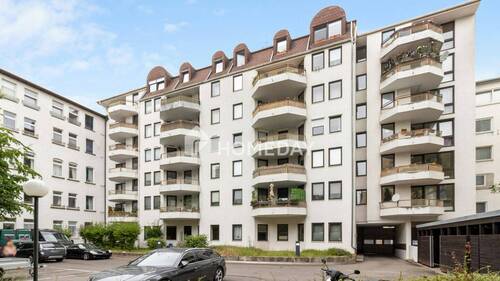 Außenansicht 3 - 3 Zimmer Etagenwohnung in Mainz