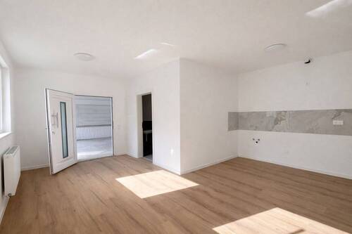 Koch- und Wohnbereich - 3 Zimmer Etagenwohnung in Kusel