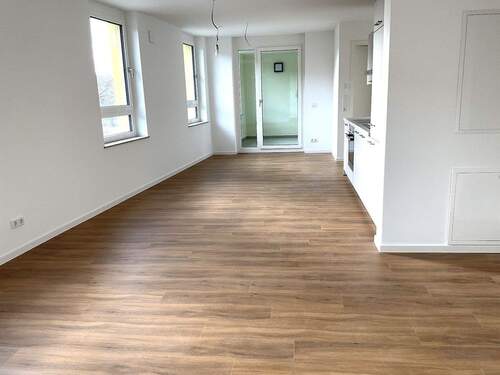 Wohn-Ess-und Kochbereich - 3 Zimmer Etagenwohnung in Nürnberg