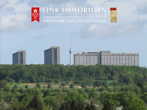 Titelbild - Stuttgart-Asemwald: 3,5-Zimmer-Wohnung (16. OG.) mit traumhafter Aussicht!