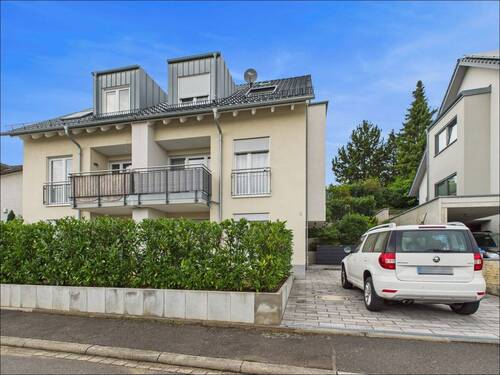 Außenansicht - Ihr neues Zuhause in Haibach - moderne DHH mit sonniger Terrasse