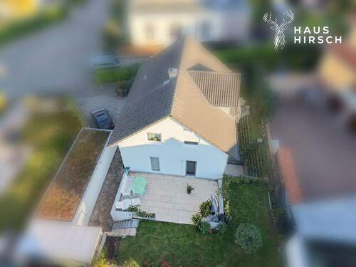 Hausansicht Gartenseite - 6 Zimmer Einfamilienhaus zum Kaufen in Pforzheim