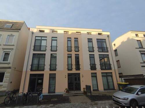 Objekt - Moderne 2-Zimmer-Erdgeschoss-Wohnung mit West-Terrasse in Lübeck-St. Gertrud (Nähe Wakenitz)