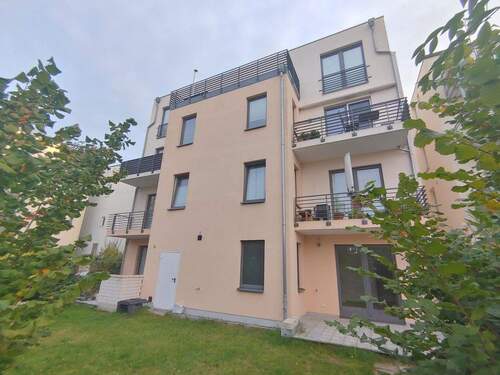 Objekt (Rückansicht) - Etagenwohnung mit 59,50 m² in Lübeck / Sankt Gertrud zur Miete