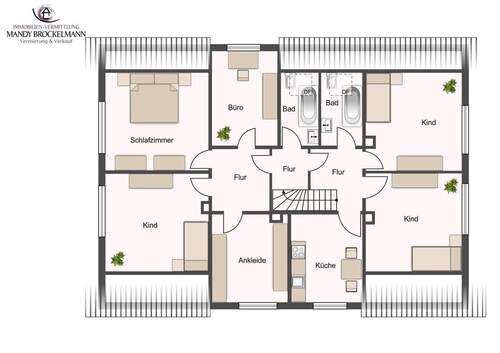 Haupthaus Obergeschoss - 