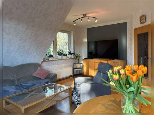 Wohn- Esszimmer im Dachgeschoss - 