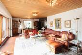 Wohnzimmer - Wohnen mit Grün: Großzügiges ZFH mit eigenem Garten in Röhrmoos!