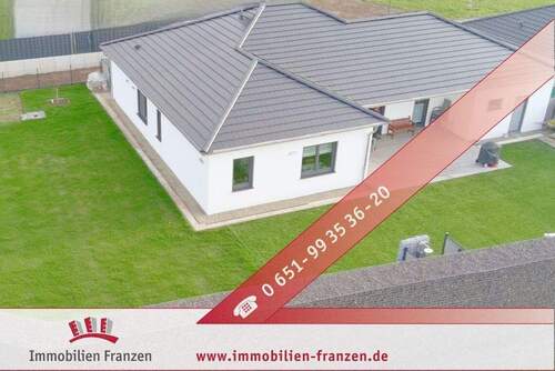 Außenansicht - Traumhafter Neubau-Bungalow! - 964.800,00&nbsp;EUR Kaufpreis, ca.&nbsp; 154,00&nbsp;m&sup2;&nbsp;Wohnfl&auml;che