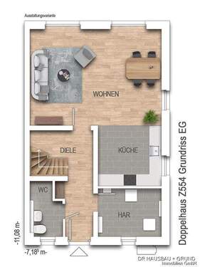 EG(1) - 4 Zimmer Doppelhaushälfte zum Kaufen in Neumünster