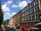 Hausansicht - Helle 1-Zimmer-Whg. in Top-Lage: Kiel Zentrum Vorstadt Muhliusstr. 79
