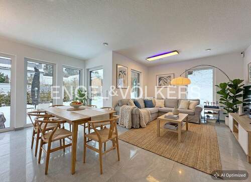 Wohn-Esszimmer - 4 Zimmer Einfamilienhaus zum Kaufen in Ober-Mörlen