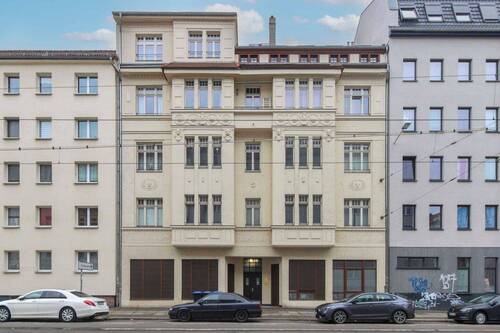 Hausansicht - 2 Zimmer Etagenwohnung zum Kaufen in Leipzig
