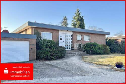 Vorderansicht - Gepflegter Bungalow in ruhiger Lage von Lübeck St. Gertrud