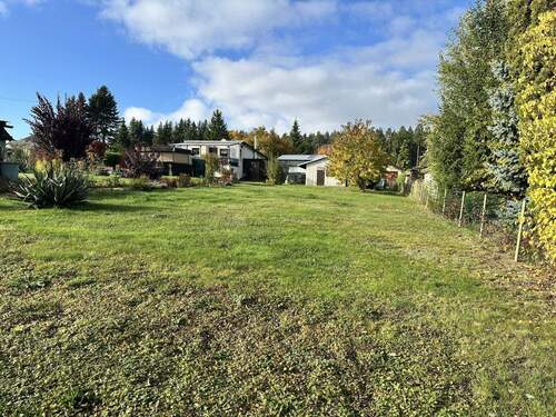 Blick in das Grundstück - 