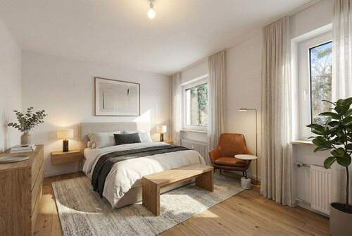 Visualisierung - Etagenwohnung mit 101,00 m&sup2; in Unterschleißheim zum Kaufen