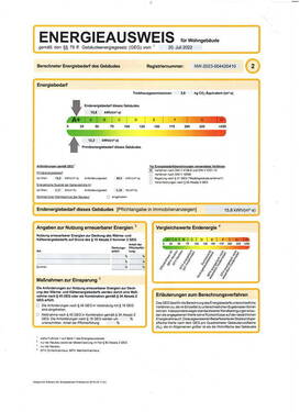 Energieausweis - 