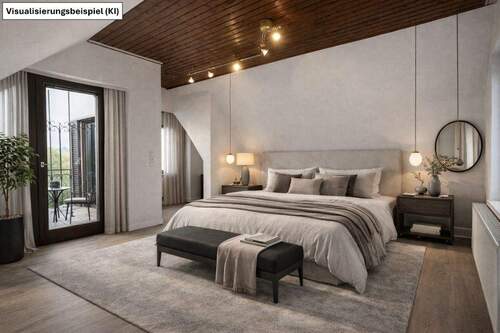 Schlafzimmer -VISUALISIERUNG- - 