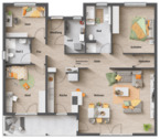 Grundriss-Bungalow-128-Erdgeschoss - 