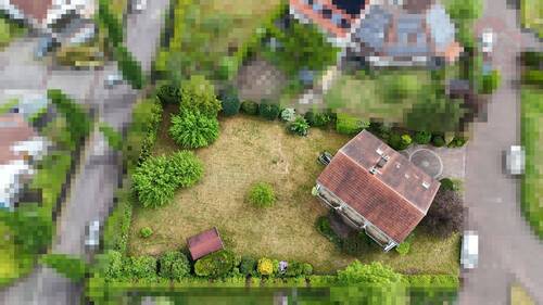 Haus Luftbild - 5 Zimmer Einfamilienhaus in Saarlouis-Picard