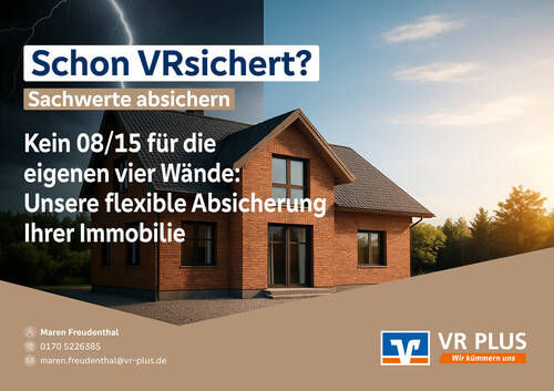 VRsicherung - Einfamilienhaus mit 187,00 m² in Gorlosen zum Kaufen