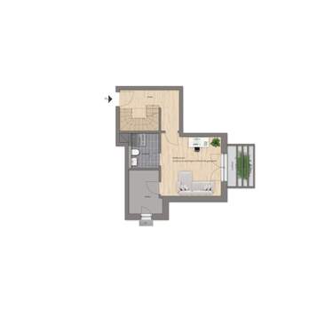Hobbyraum mit eigenem Bad - 5 Zimmer Etagenwohnung in Roth