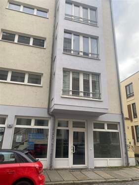 Blick zur Gewerbefläche - 