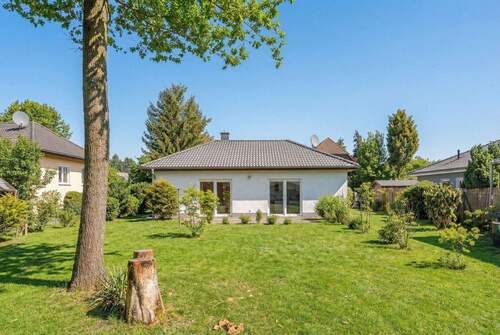 Rückseite vom Haus - Gepflegtes Haus im Bungalowstil - modern und ebenerdig wohnen bei Gru?nheide