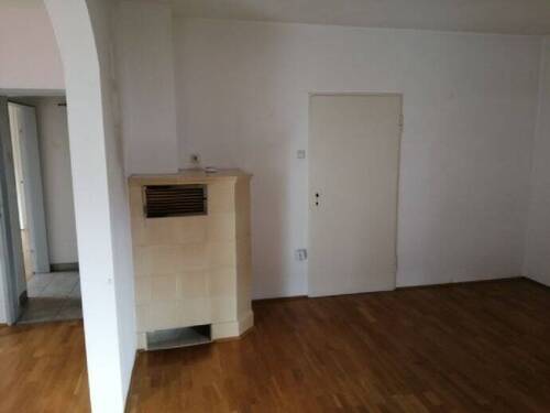 gemütlicher Gas Kachelofen in Zimmer 2+3 - 