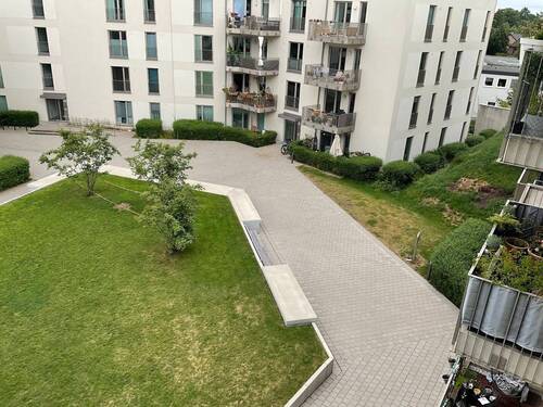 Wohnanlage, grüner Innenhof - 