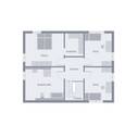 Grundriss Obergeschoss - Einfamilienhaus mit 164,10 m&sup2; in Geiselberg zum Kaufen