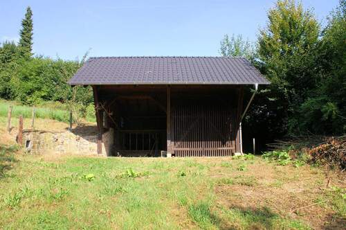 Frontansicht Scheune - Grundstück in Ruppichteroth zum Kaufen