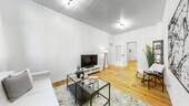 Wohnzimmer - Etagenwohnung mit 72,00 m² in Fulda zum Kaufen