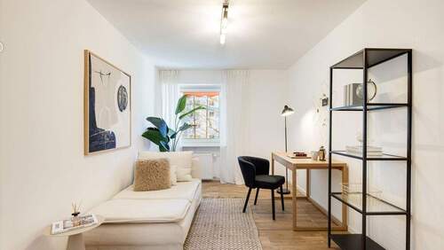 Schlaf- Arbeitszimmer - 3 Zimmer Etagenwohnung zum Kaufen in Hamburg