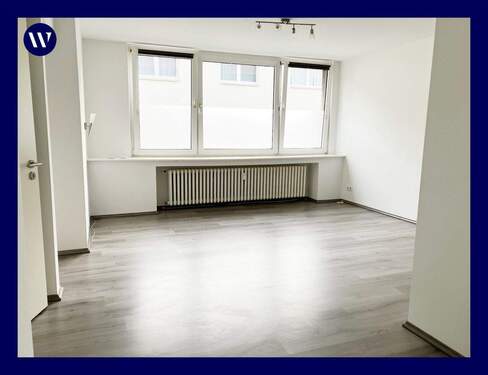 Wohnbereich - Modernes 1-Zimmer-Apartment, renoviert, offener Kochbereich, Schlafnische, Wandschrank,Tageslichtbad